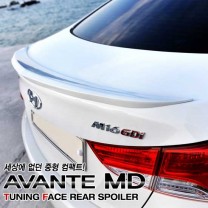 Спойлер на крышку багажника  - Hyundai Avante MD (TUNING FACE)