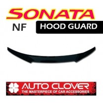[AUTO CLOVER] Hyundai NF Sonata Transform - San Hood Guard Molding Set (B025)