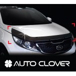 [AUTO CLOVER] KIA Sportage R - San Hood Guard Molding Set (B031)