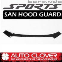 [AUTO CLOVER] SsangYong Korando Sports - San Hood Guard Molding Set (B033)