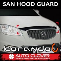 [AUTO CLOVER] SsangYong Korando C - San Hood Guard Molding Set (B040)