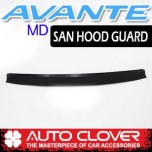 [AUTO CLOVER] Hyundai Avante MD - San Hood Guard Molding Set (B042)