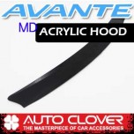 [AUTO CLOVER] Hyundai Avante MD - Acrylic Hood Guard (B120)