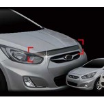 [AUTO CLOVER] Hyundai New Accent​ - Acrylic Hood Guard Set (B122)