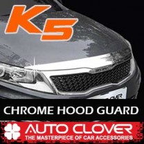[AUTO CLOVER] KIA K5​ - Hood Guard Chrome Molding (B518)