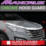 [AUTO CLOVER] Hyundai MaxCruz - Chrome Hood Guard Molding Set (B520)