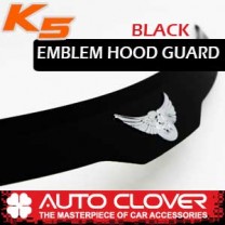 [AUTO CLOVER] KIA K5​ - Emblem Hood Guard Black Molding (D554)