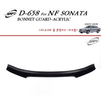 [KYOUNG DONG] Hyundai NF Sonata - Acrylic Bonnett Guard Molding (D-658)