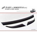 [KYOUNG DONG] KIA New Sorento R - Smoked Bonnet Guard Molding (D-695)