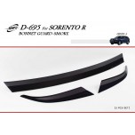 [KYOUNG DONG] KIA Sorento R - Smoked Bonnet Guard Molding (D-695)
