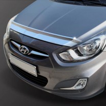 [KYOUNG DONG] Hyundai New Accent - Chrome Bonnette Guard (K-896)
