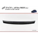 [KYOUNG DONG] KIA All New Pride - Smoked Bonnet Guard Molding (D-678)