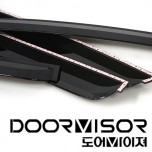 [AUTO CLOVER] SsangYong Rexton Sports - Smoked Door Visor Set (D727)