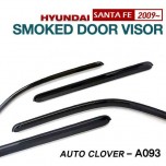Дефлекторы боковых окон A093 (SMOKED) - Hyundai New Santa Fe CM (AUTO CLOVER)