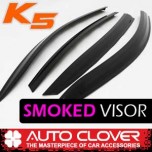 [AUTO CLOVER] K5 - Smoked Door Visor Set (A121)