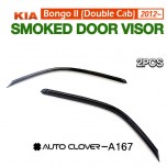 [AUTO CLOVER] KIA Bongo III - Smoked Door Visor Set (A167)
