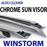 [AUTO CLOVER] GM-Daewoo Winstorm - Chrome Door Visor Set (A453)