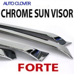 [AUTO CLOVER] KIA Forte - Chrome Door Visor Set (A463)