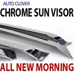[AUTO CLOVER] KIA All New Morning 2017 - Chrome Door Visor Set (D697)