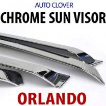 [AUTO CLOVER] Chevrolet Orlando - Chrome Door Visor Set (A489)
