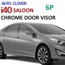 [AUTO CLOVER] Hyundai i40 Saloon - Chrome Door Visor Set (C506)