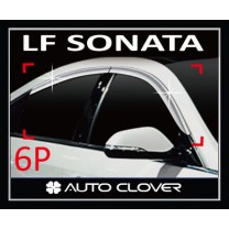 [AUTO CLOVER] Hyundai LF Sonata  - Chrome Door Visor Set (C568)