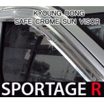 [KYOUNG DONG] KIA Sportage R - Chrome Window Visor Set (K-716)