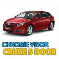 [KYOUNG DONG] Chevrolet Cruze 5 - Chrome Window Visor Set (K-739)