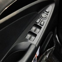 [ARTX] Hyundai YF Sonata - 3D Carbon Fabric Window Switch Decal Stickers