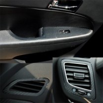 [ARTX] KIA The New K7 - 3D Carbon Fabric Decal Stickers (Window switches, air vents)