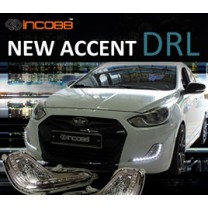 Дневные ходовые огни (DRL) LED - Hyundai New Accent (INCOBB)