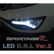 Дневные ходовые огни LED VER.2 - KIA Sportage R (AUTO LAMP)
