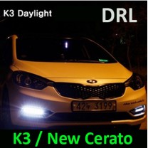 [MOTORSPY] KIA K3 - Power LED Daytime Running Lights (DRL) Set