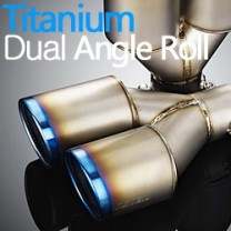 [JUN,B.L] 80 pi Titanium Dual Cut Muffler Cutter [JBL5T-D015]
