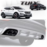 [MOBIS] Hyundai Santa Fe DM - TUIX Dual Muffler Kit 2WD