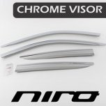 [KYOUNG DONG] KIA Niro - Chrome Window Visor Set (D-207)