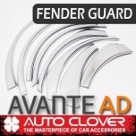 [AUTO CLOVER] Hyundai Avante AD​ - Fender Chrome Molding Set (C615)