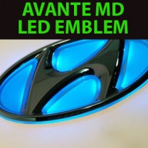 Эмблема HI-COLOR LED 2-way - Hyundai Avante MD (CARROS)