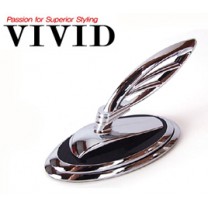 Эмблема на капот хромированная LX Luxury (VIVID)