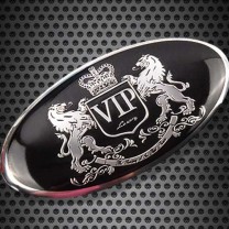 [VIP] HYUNDAI / KIA - R-Logo VIP-182 Lions Logo Horn Cap Emblem