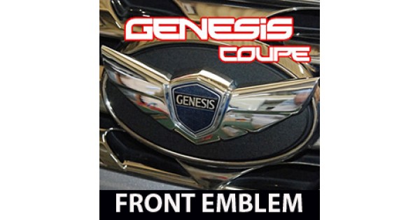 Logo Zeichen Tuning Hyundai Genesis Coupe Emblem vorne für die Motorhaube
