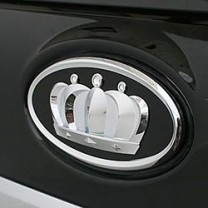 [AUTORIA] Hyundai Veracruz - Crown Chrome Edition Emblem Set