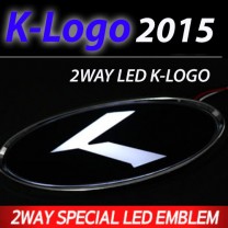[SENSE LIGHT] KIA  - LED 2Way K-Logo Emblem Ver.2