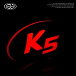 [CHANGE UP] KIA K5 - K5 Logo 2Way (White/Red) LED Silicon Chrome Emblem