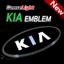 [SENSE LIGHT] KIA - 2-Way LED KIA Logo Special Emblem Set