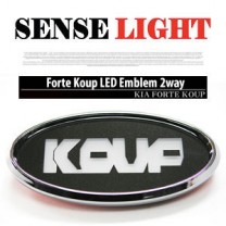 Эмблемы Koup Logo LED 2-way - KIA Forte Koup (SENSE LIGHT)