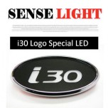 [SENSE LIGHT] Hyundai i30 - i30 Logo LED 2Way Special Emblem Set