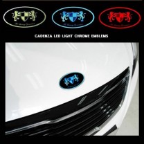 Эмблемы LED (ХРОМ) Luxury Generation - KIA K7 (ARTX)