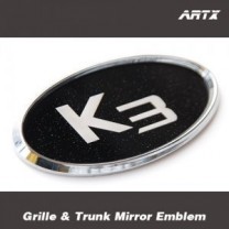 [ARTX] KIA K3 - Mirror Tuning Emblem Set