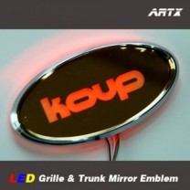[ARTX] KIA Forte Koup - LED Mirror Tuning Emblem Set
